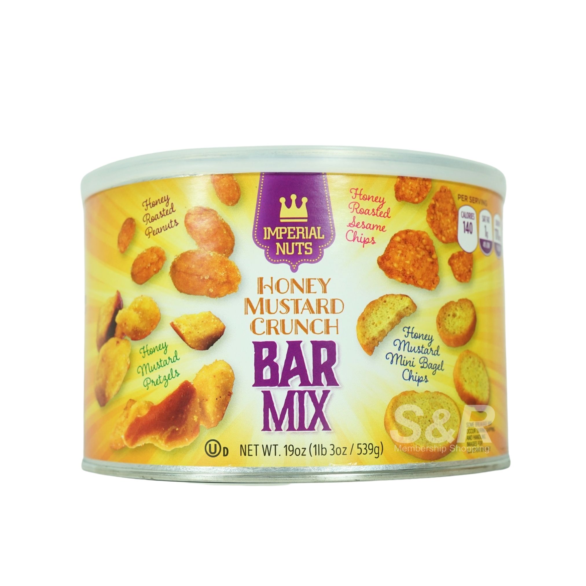 Imperial Nuts Honey Mustard Crunch Bar Mix 539g